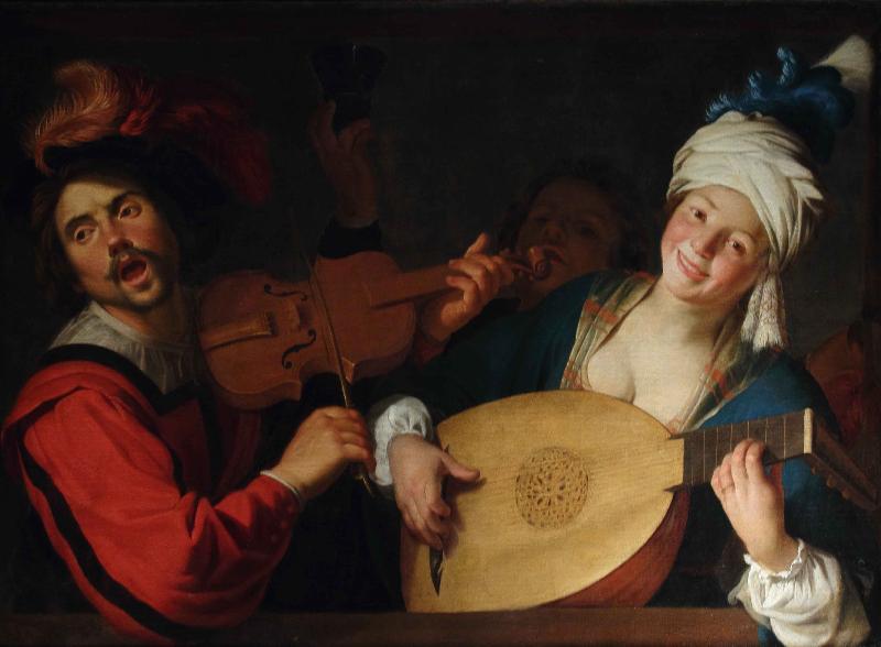 Gerard van Honthorst Le Concert